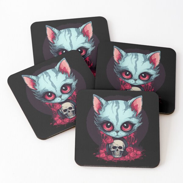 Item preview, Cute Emo Gothic kitten designed and sold by drizzd.