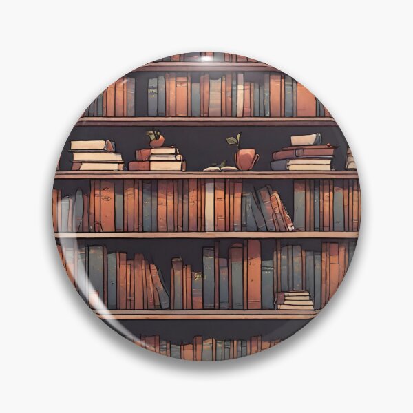 Item preview, Estantería de libros vintage de la vieja escuela designed and sold by StiickitLLC.