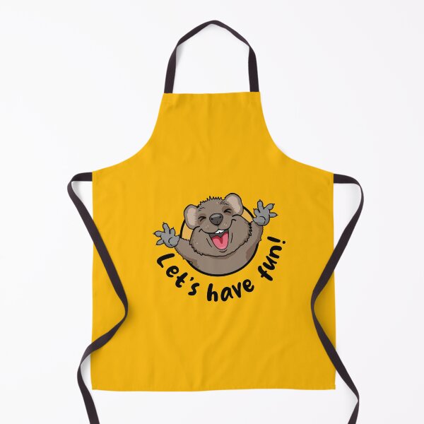 Item preview, Quirky quokka says 'Let's have fun'! (on light colors) designed and sold by messy-nessie.