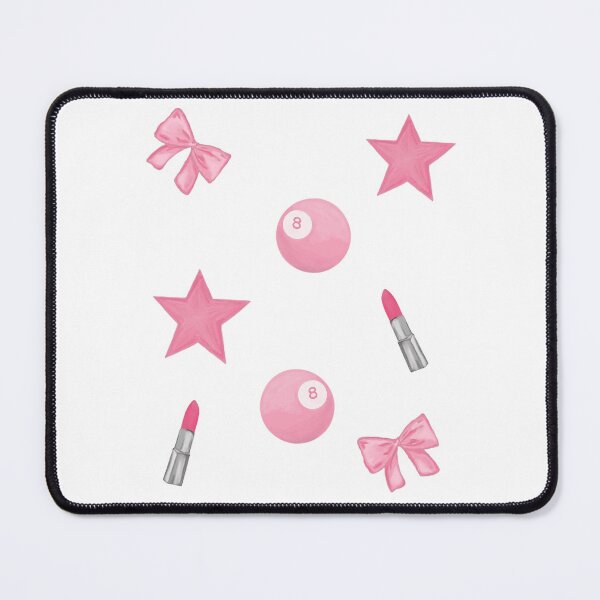 Item preview, Pink Billiard Ball, Pink Star, Pink Bow and Pink Lipstick designed and sold by Jakubos.