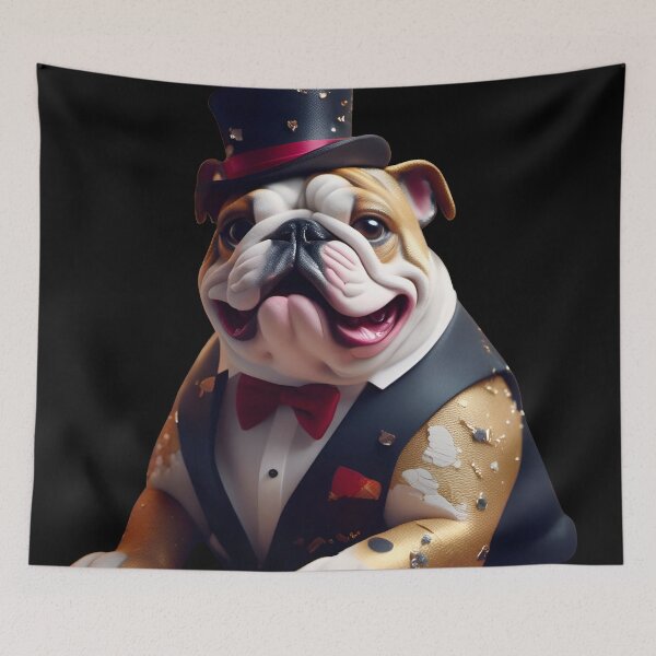 Item preview, Funny Gentleman Bulldog designed and sold by deformer.