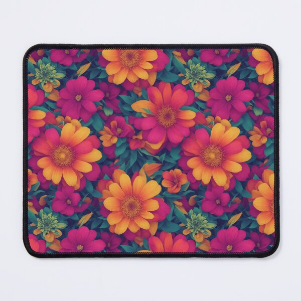 Item preview, Pink & Orange Gerber Daisy Flower Pattern designed and sold by kaliburrito.