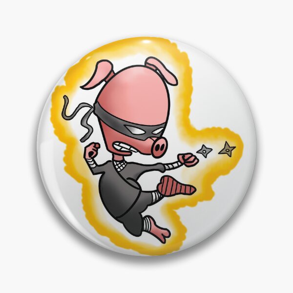 Item preview, Ninja Pig designed and sold by Thaddeusarts.