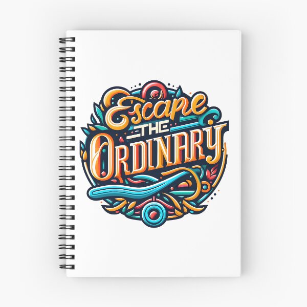 Item preview, Escape the ordinary, typography designed and sold by maxmaj.