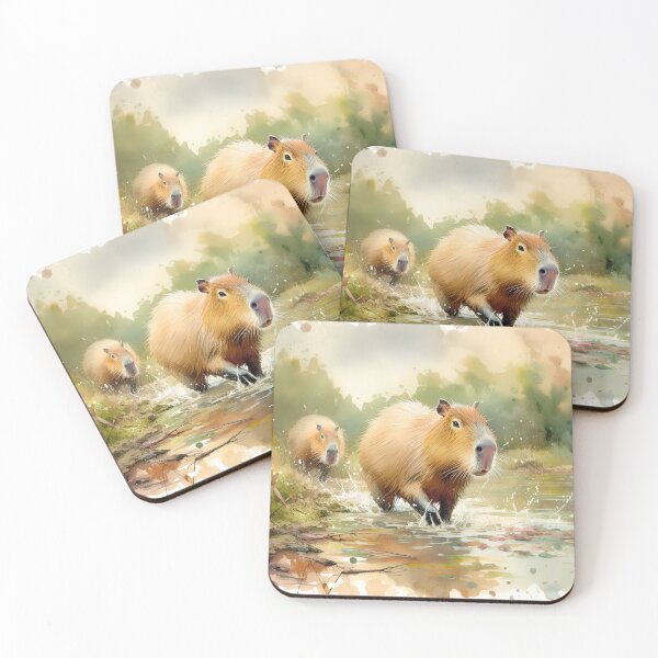 Item preview, Capybara Art #22 | Capybara Lovers designed and sold by ksgraphics222.