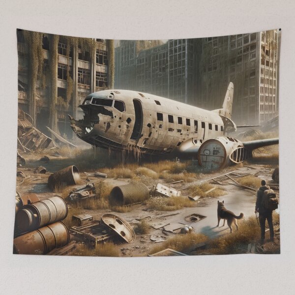 Item preview, Echoes of Departure: A Post-Apocalyptic Requiem designed and sold by ArtComixHaven.
