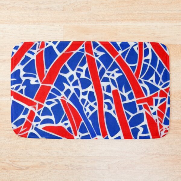 Item preview, Abstract Red White and Blue Pattern designed and sold by calibrit.
