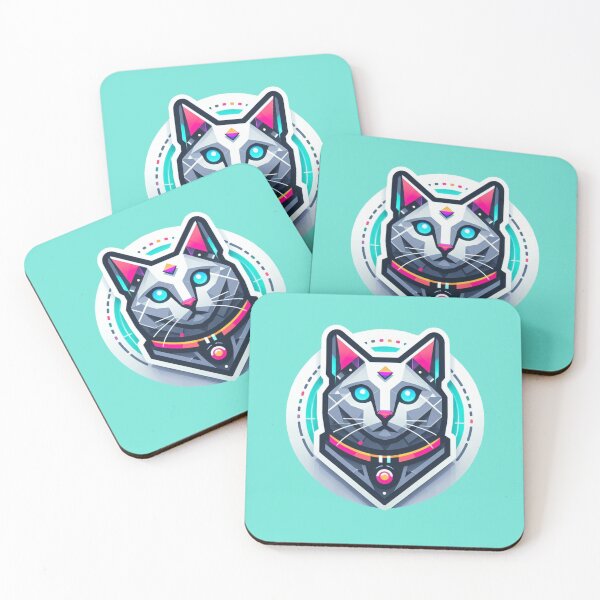 Item preview, Futuristic Cat designed and sold by SnoopKittysCats.