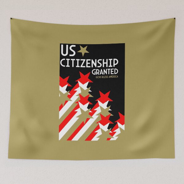 Item preview, US Citizenship Gift designed and sold by happygiftideas.