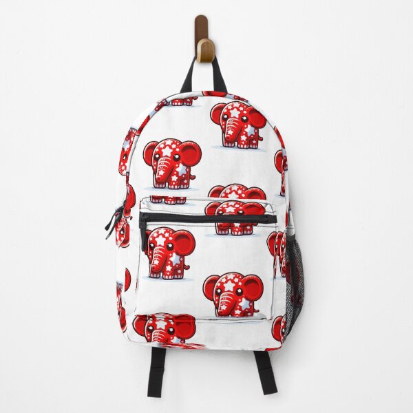Item preview, Small Cute Red Republican Elephant with White Stars designed and sold by kylmllr101684.