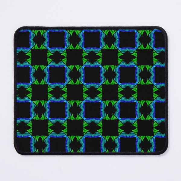 Item preview, Blue and green checkered pattern designed and sold by Meo Design.
