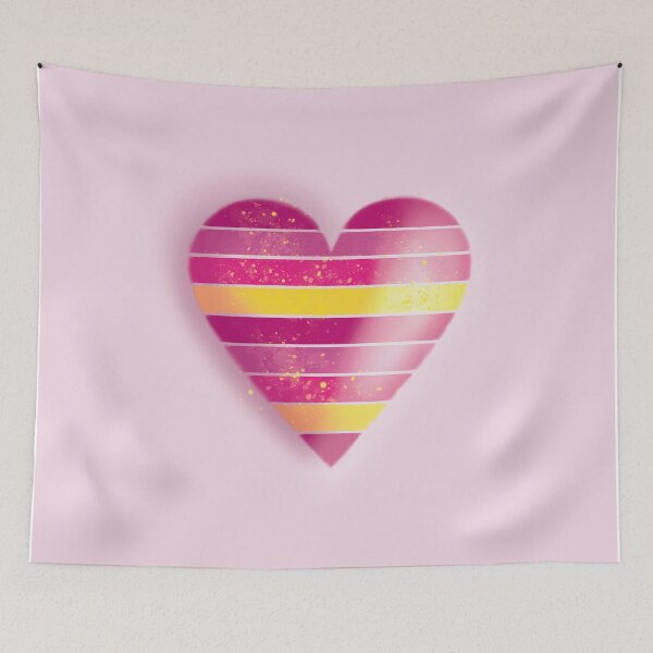 Item preview,  beautiful colored heart designed and sold by LiudmylaMaika.