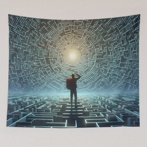 Item preview, Voyager at the Threshold of Infinity designed and sold by EnigmaGallery.
