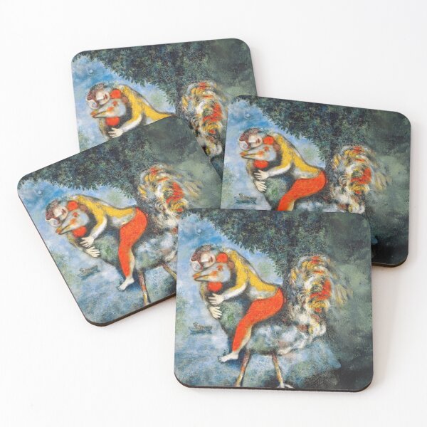Item preview, The rooster artwork of marc chagall famous designed and sold by funnyshop222.