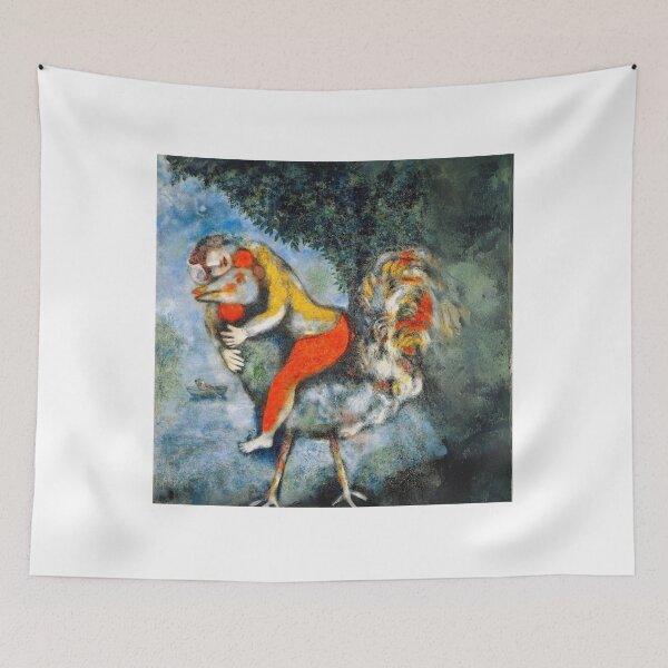 Item preview, The rooster artwork of marc chagall famous designed and sold by funnyshop222.