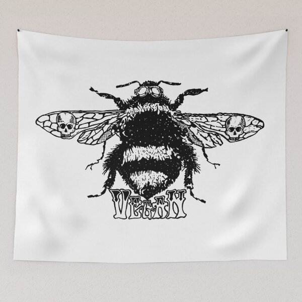 Item preview, Bee Vegan designed and sold by nickyrockets.
