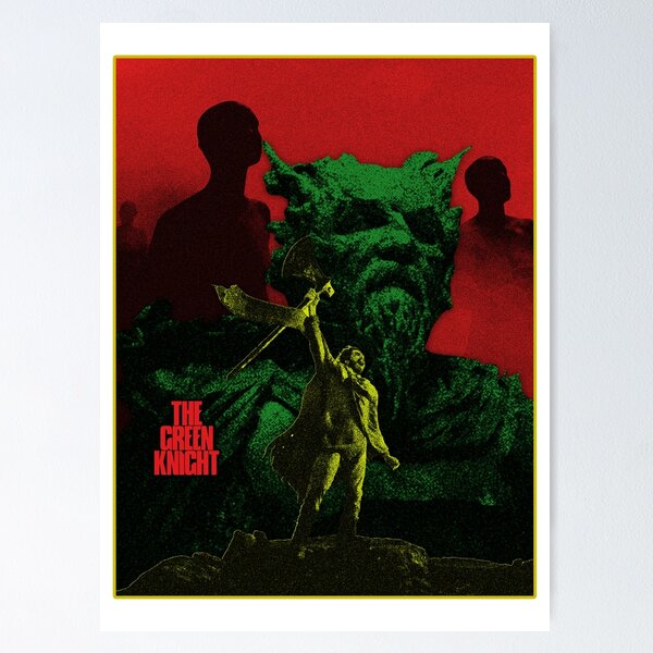 Item preview, THE GREEN KNIGHT designed and sold by WoodsboroDesign.