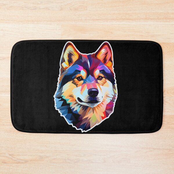 Item preview, Akita in WPAP style designed and sold by CUTEDOGGIEZ.