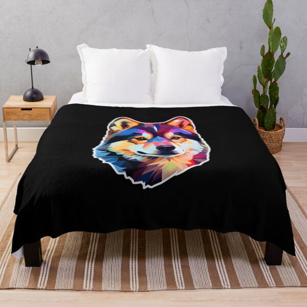 Item preview, Akita in WPAP style designed and sold by CUTEDOGGIEZ.