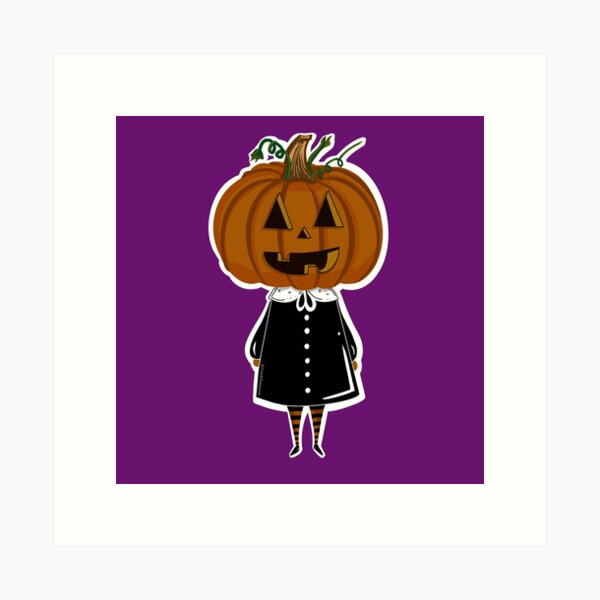 Item preview, pumpkin witch designed and sold by m4debyash.