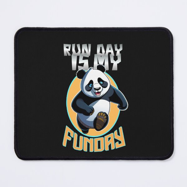Item preview, a cool and cute panda running designed and sold by Animal world designs.