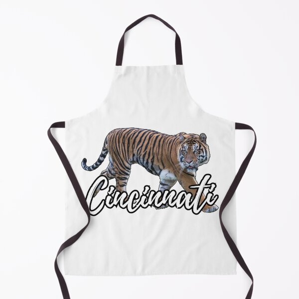 Item preview, Cincinnati Bengal Tiger and City's Name Spelled out in Cursive designed and sold by kylmllr101684.