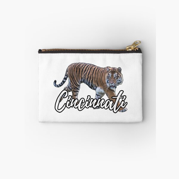 Item preview, Cincinnati Bengal Tiger and City's Name Spelled out in Cursive designed and sold by kylmllr101684.