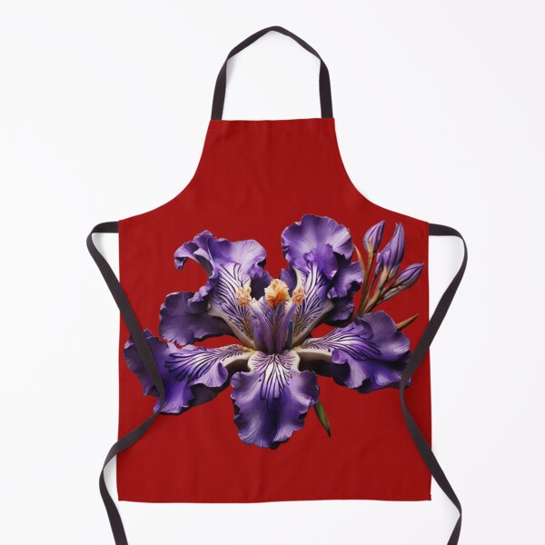 Item preview, purple irises designed and sold by swiftbinaries.