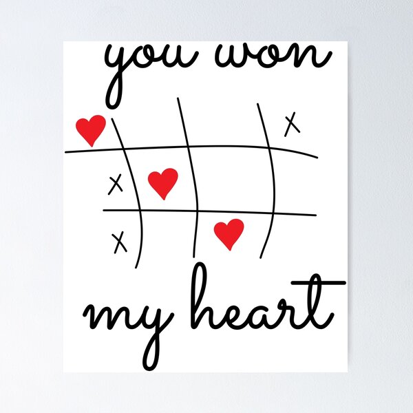 Item preview, Romantic SVG Design: 'You Won My Heart' - Valentine's Day Vibes SVG File - Love Crafting, Valentine SVG, DIY Gifts designed and sold by PixelPulseDesign.