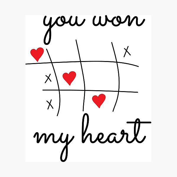 Item preview, Romantic SVG Design: 'You Won My Heart' - Valentine's Day Vibes SVG File - Love Crafting, Valentine SVG, DIY Gifts designed and sold by PixelPulseDesign.
