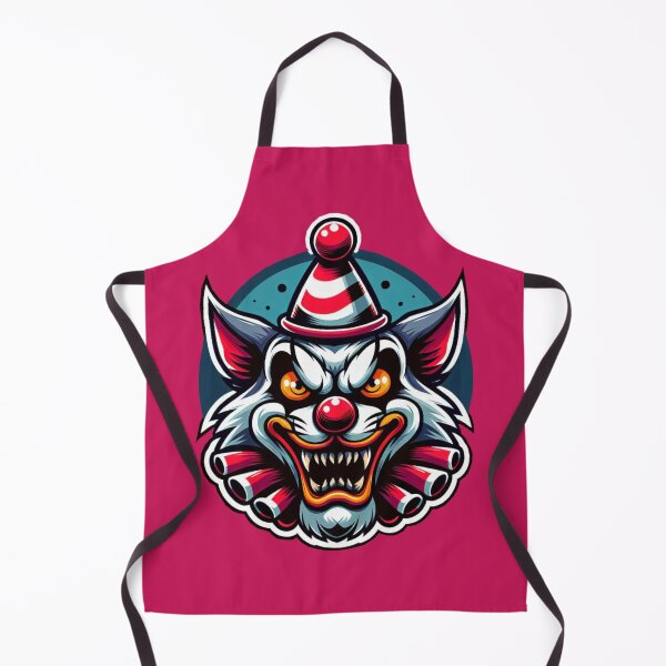 Item preview, Creepy Clown Cat designed and sold by SnoopKittysCats.