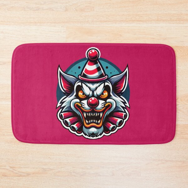 Item preview, Creepy Clown Cat designed and sold by SnoopKittysCats.