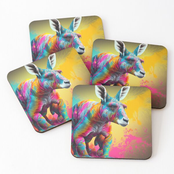 Item preview, Tie Dyed Kangaroo designed and sold by Cathy Donohoue.