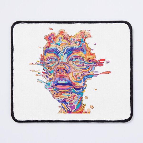 Item preview, Abstract melting face designed and sold by TheRealmWithin.