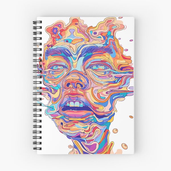 Item preview, Abstract melting face designed and sold by TheRealmWithin.