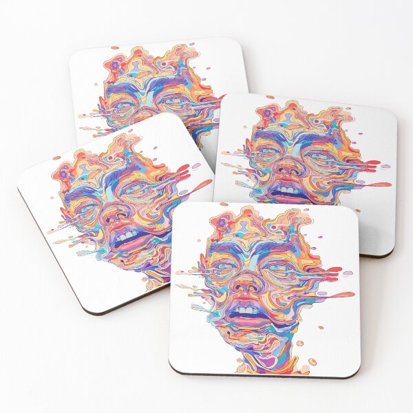 Item preview, Abstract melting face designed and sold by TheRealmWithin.