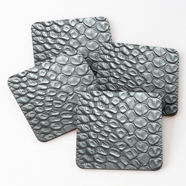 Item preview, Snakeskin Gray Snake Serpent Animal Print Viper Fashion designed and sold by couture-rapture.