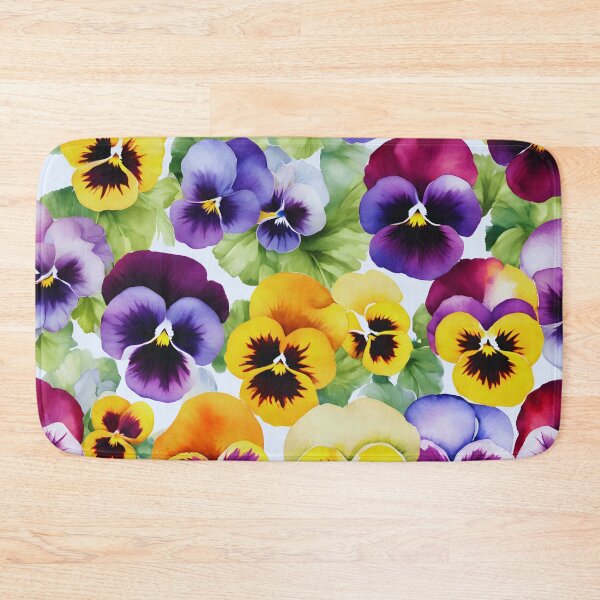 Item preview, Watercolor Pansy Palette designed and sold by colorvisionart.