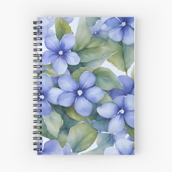 Item preview, Watercolor Periwinkle Pastiche designed and sold by colorvisionart.