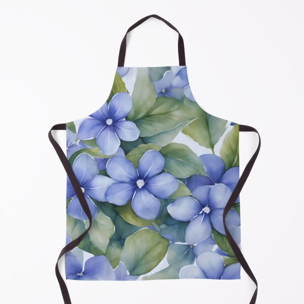 Item preview, Watercolor Periwinkle Pastiche designed and sold by colorvisionart.