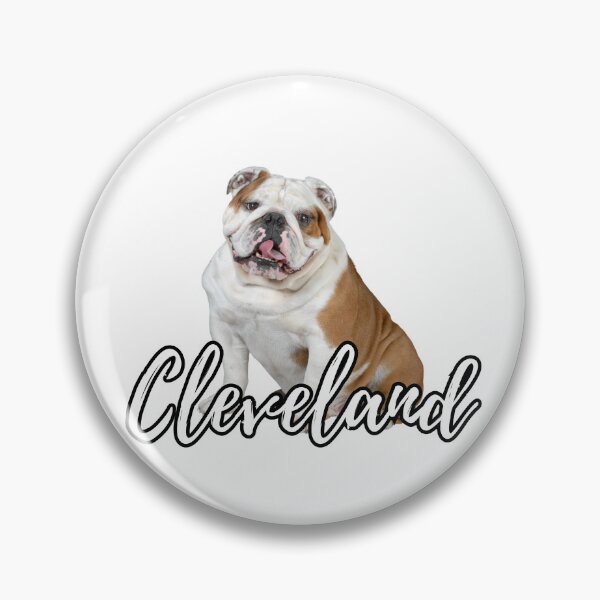 Artikelvorschau, Brown Bulldog Symbol für Cleveland Ohio und Cleveland Written entworfen und verkauft von kylmllr101684.