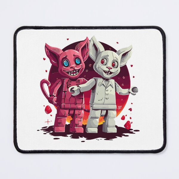 Item preview, Devil and angel crazy cat designed and sold by TheRealmWithin.