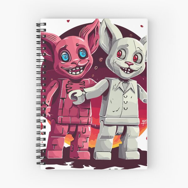Item preview, Devil and angel crazy cat designed and sold by TheRealmWithin.