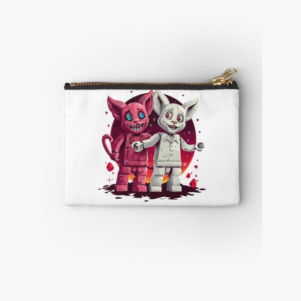 Item preview, Devil and angel crazy cat designed and sold by TheRealmWithin.