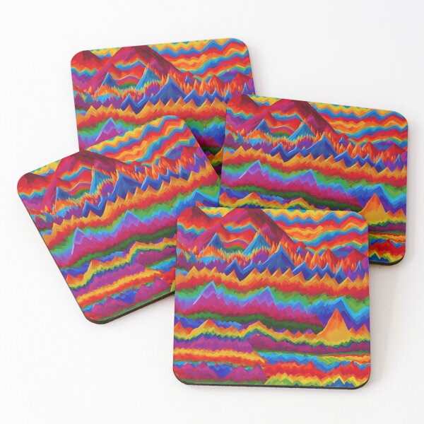 Item preview, Incan Echoes of Rainbow Mountain designed and sold by colorvisionart.