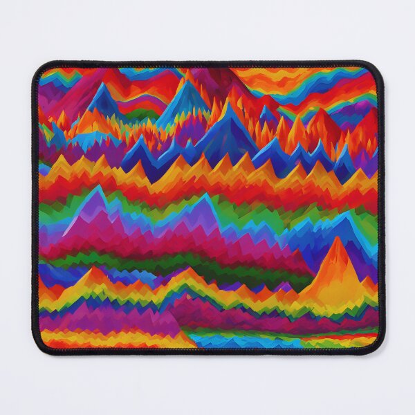 Item preview, Incan Echoes of Rainbow Mountain designed and sold by colorvisionart.