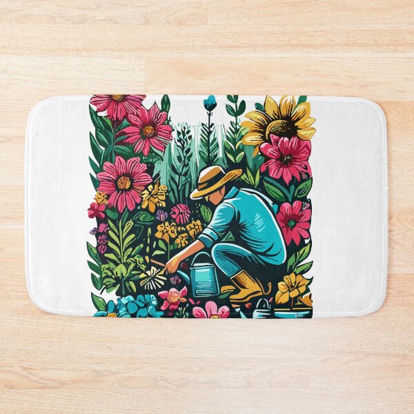 Item preview, Seasonal Gardening Delight: Blooms, Harvests, and Green Joy designed and sold by Top-Bot.