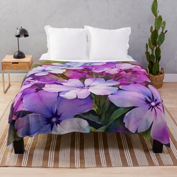 Item preview, Watercolor Phlox Phantasy designed and sold by colorvisionart.