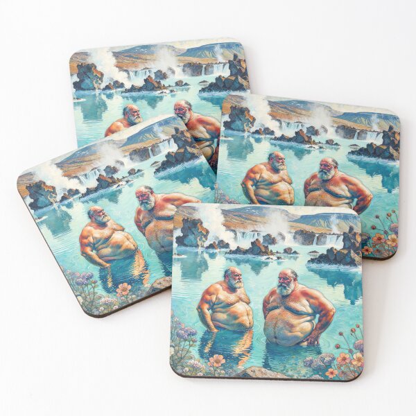 Item preview, Geothermal Gents: A Soak in Serenity designed and sold by EzFakeOven.