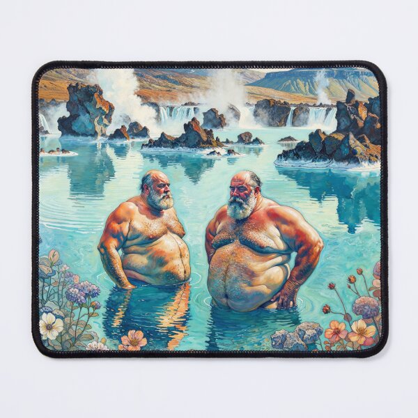 Item preview, Geothermal Gents: A Soak in Serenity designed and sold by EzFakeOven.